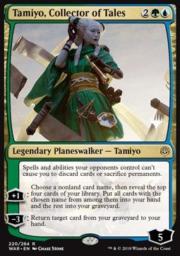 Tamiyo, Collector of Tales⁣ - Theros Beyond Death: Promos⁣ (Rare)⁣ [220]