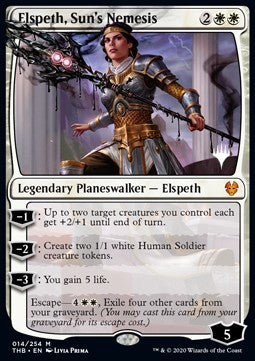 Elspeth, Sun's Nemesis (V.1)⁣ - Theros Beyond Death: Promos⁣ (Mythic)⁣ [14]