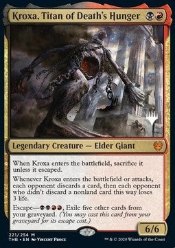 Kroxa, Titan of Death's Hunger (V.1)⁣ - Theros Beyond Death: Promos⁣ (Mythic)⁣ [221]