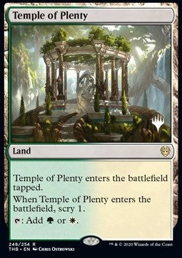 Temple of Plenty (V.1)⁣ - Theros Beyond Death: Promos⁣ (Rare)⁣ [248]