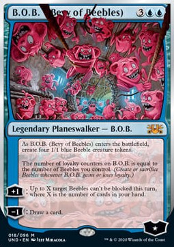 B.O.B. (Bevy of Beebles)⁣ - Unsanctioned⁣ (Mythic)⁣ [18]