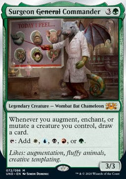 Surgeon General Commander⁣ - Unsanctioned⁣ (Mythic)⁣ [72]