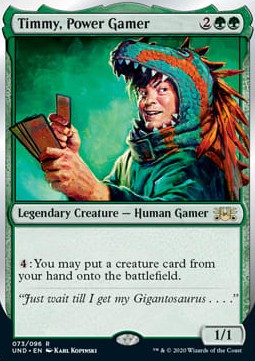 Timmy, Power Gamer⁣ - Unsanctioned⁣ (Rare)⁣ [73]