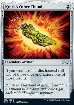 Krark's Other Thumb⁣ - Unsanctioned⁣ (Uncommon)⁣ [79]