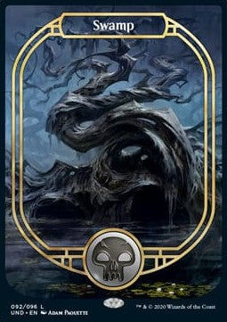 Swamp (V.2)⁣ - Unsanctioned⁣ (Land)⁣ [92]