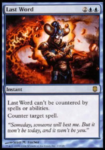 Last Word⁣ - Darksteel⁣ (Rare)⁣ [23]