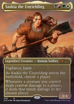 Saskia the Unyielding⁣ - Secret Lair Drop Series⁣ (Mythic)⁣ [55]