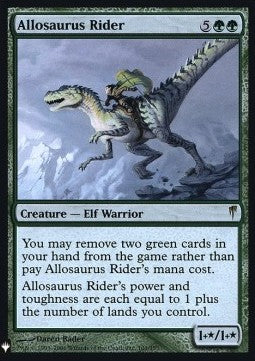 Allosaurus Rider⁣ - Mystery Booster⁣ (Rare)⁣ [101]