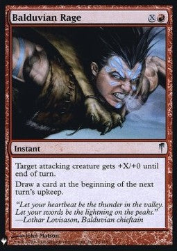 Balduvian Rage⁣ - Mystery Booster⁣ (Uncommon)⁣ [76]