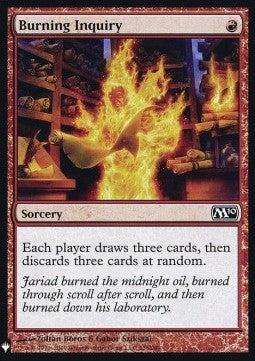 Burning Inquiry⁣ - Mystery Booster⁣ (Common)⁣ [128]