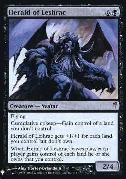 Herald of Leshrac⁣ - Mystery Booster⁣ (Rare)⁣ [62]