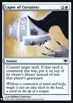 Lapse of Certainty⁣ - Mystery Booster⁣ (Common)⁣ [9]
