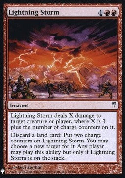 Lightning Storm⁣ - Mystery Booster⁣ (Uncommon)⁣ [89]