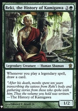 Reki, the History of Kamigawa - Mystery Booster (Rare) [MYS-142]