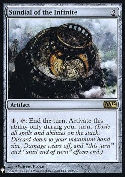 Sundial of the Infinite⁣ - Mystery Booster⁣ (Rare)⁣ [218]