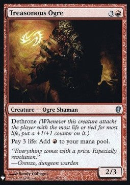 Treasonous Ogre⁣ - Mystery Booster⁣ (Uncommon)⁣ [36]