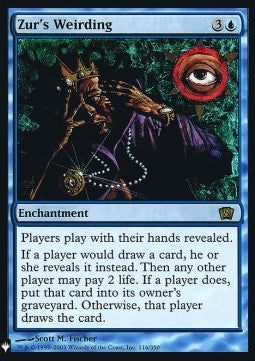 Zur's Weirding⁣ - Mystery Booster⁣ (Rare)⁣ [116]