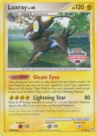 Luxray Lv.48⁣ - Diamond & Pearl⁣ (Promo)⁣ [7]