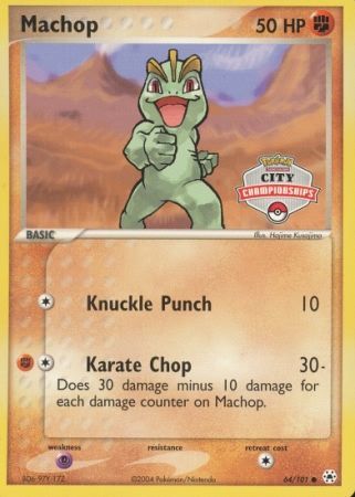 Machop⁣ - EX Hidden Legends⁣ (Promo)⁣ [64]