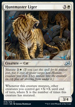 Huntmaster Liger⁣ - Ikoria: Lair of Behemoths⁣ (Uncommon)⁣ [16]