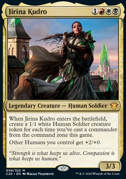 Jirina Kudro (V.1)⁣ - Commander: Ikoria⁣ (Mythic)⁣ [8]