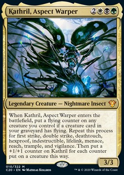 Kathril, Aspect Warper (V.1)⁣ - Commander: Ikoria⁣ (Mythic)⁣ [10]
