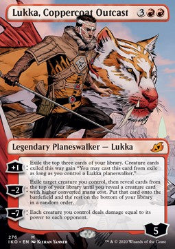 Lukka, Coppercoat Outcast⁣ - Ikoria: Lair of Behemoths: Extras⁣ (Mythic)⁣ [276]