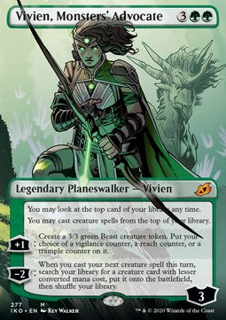 Vivien, Monsters' Advocate⁣ - Ikoria: Lair of Behemoths: Extras⁣ (Mythic)⁣ [277]
