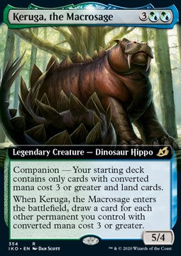 Keruga, the Macrosage⁣ - Ikoria: Lair of Behemoths: Extras⁣ (Rare)⁣ [354]