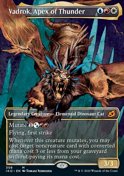 Vadrok, Apex of Thunder (V.1)⁣ - Ikoria: Lair of Behemoths: Extras⁣ (Mythic)⁣ [308]