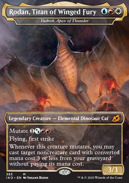 Vadrok, Apex of Thunder (V.2)⁣ - Ikoria: Lair of Behemoths: Extras⁣ (Mythic)⁣ [383]
