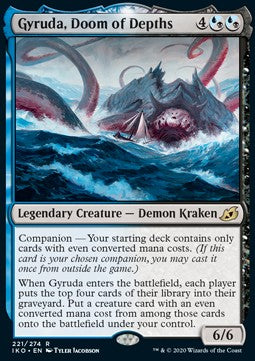 Gyruda, Doom of Depths⁣ - Ikoria: Lair of Behemoths⁣ (Rare)⁣ [221]
