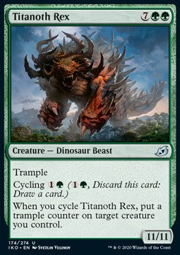 Titanoth Rex⁣ - Ikoria: Lair of Behemoths⁣ (Uncommon)⁣ [174]