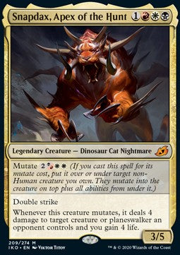 Snapdax, Apex of the Hunt⁣ - Ikoria: Lair of Behemoths⁣ (Mythic)⁣ [209]