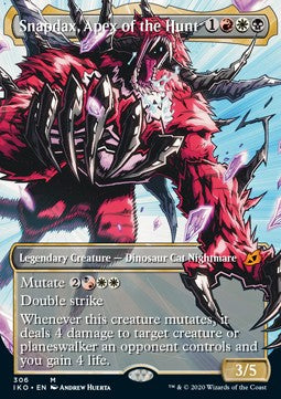 Snapdax, Apex of the Hunt (V.1)⁣ - Ikoria: Lair of Behemoths: Extras⁣ (Mythic)⁣ [306]
