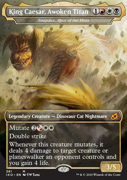 Snapdax, Apex of the Hunt (V.2)⁣ - Ikoria: Lair of Behemoths: Extras⁣ (Mythic)⁣ [381]
