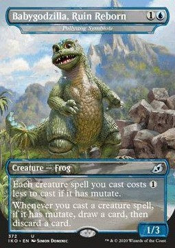 Pollywog Symbiote⁣ - Ikoria: Lair of Behemoths: Extras⁣ (Uncommon)⁣ [372]