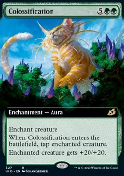Colossification⁣ - Ikoria: Lair of Behemoths: Extras⁣ (Rare)⁣ [327]