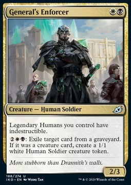 General's Enforcer⁣ - Ikoria: Lair of Behemoths⁣ (Uncommon)⁣ [188]