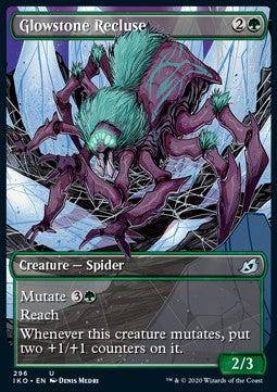 Glowstone Recluse⁣ - Ikoria: Lair of Behemoths: Extras⁣ (Uncommon)⁣ [296]