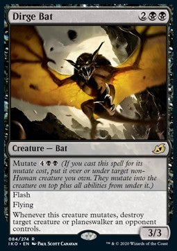 Dirge Bat⁣ - Ikoria: Lair of Behemoths⁣ (Rare)⁣ [84]
