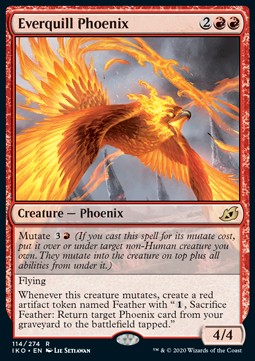 Everquill Phoenix⁣ - Ikoria: Lair of Behemoths⁣ (Rare)⁣ [114]