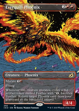 Everquill Phoenix (V.1)⁣ - Ikoria: Lair of Behemoths: Extras⁣ (Rare)⁣ [292]