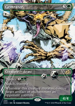 Gemrazer (V.1)⁣ - Ikoria: Lair of Behemoths: Extras⁣ (Rare)⁣ [295]