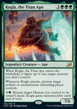 Kogla, the Titan Ape⁣ - Ikoria: Lair of Behemoths⁣ (Rare)⁣ [162]