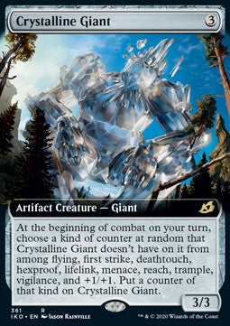 Crystalline Giant (V.1)⁣ - Ikoria: Lair of Behemoths: Extras⁣ (Rare)⁣ [361]
