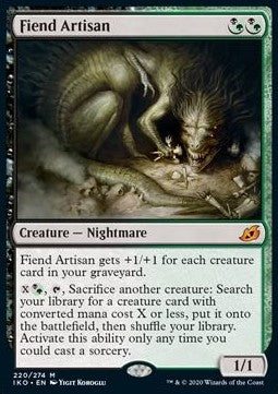 Fiend Artisan⁣ - Ikoria: Lair of Behemoths⁣ (Mythic)⁣ [220]