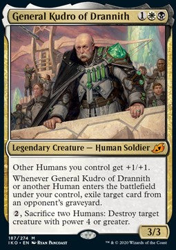 General Kudro of Drannith⁣ - Ikoria: Lair of Behemoths⁣ (Mythic)⁣ [187]