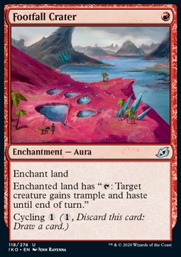 Footfall Crater⁣ - Ikoria: Lair of Behemoths⁣ (Uncommon)⁣ [118]