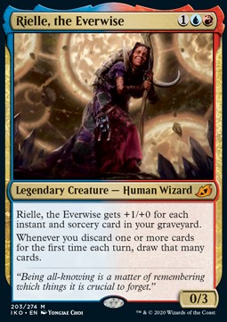 Rielle, the Everwise⁣ - Ikoria: Lair of Behemoths⁣ (Mythic)⁣ [203]